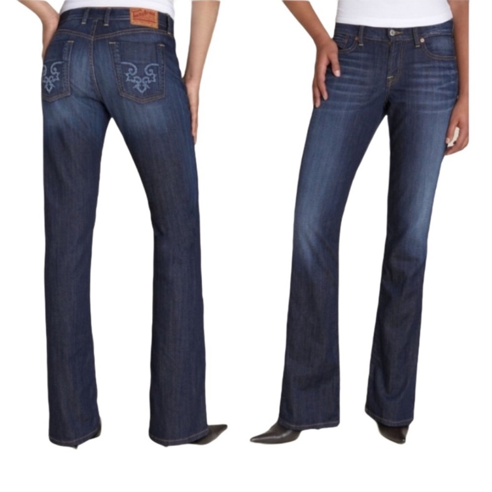 The Lucky Brand Classic Rider Bootleg Jeans 28 NWT